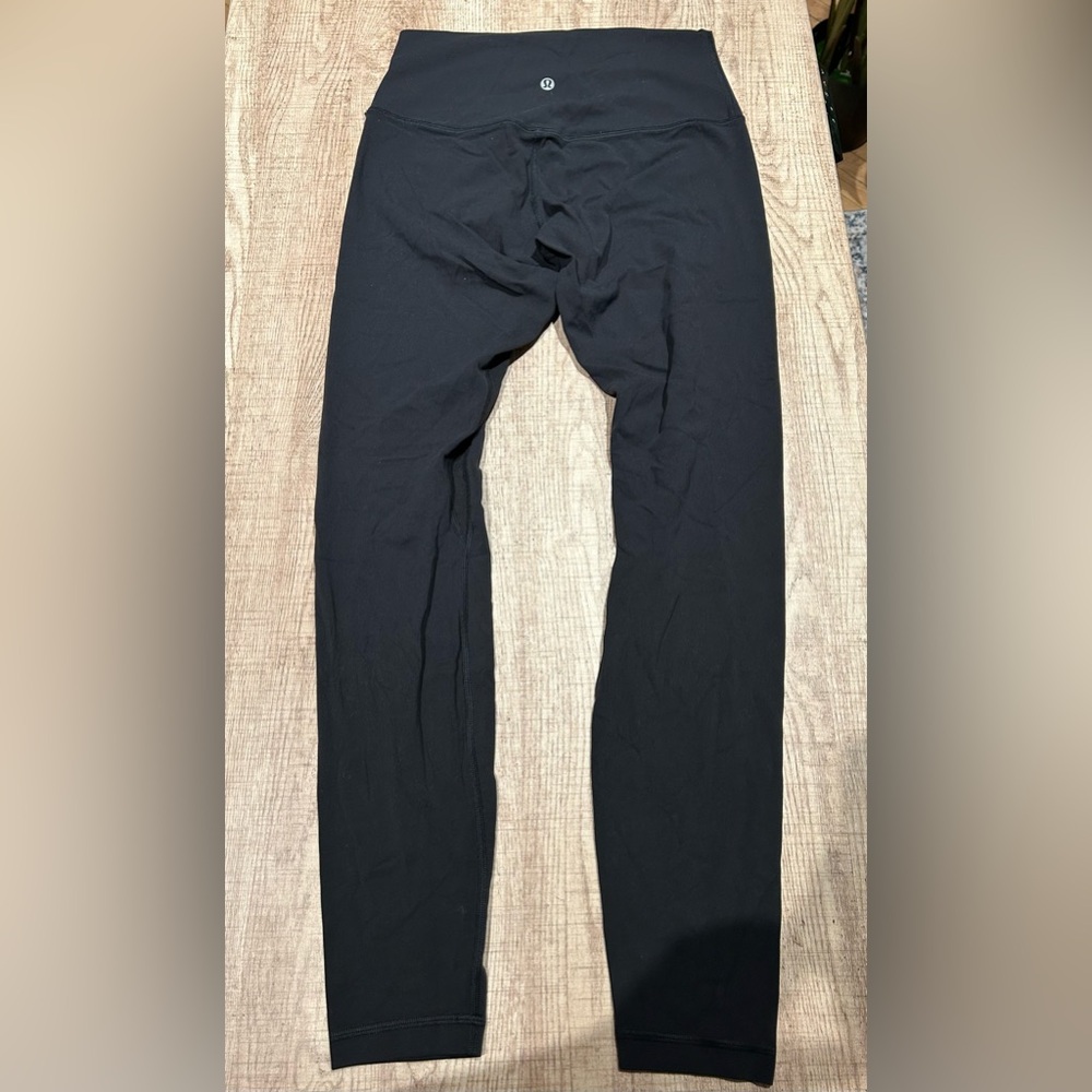 Align High Waisted Leggings 28" lululemon black size 8